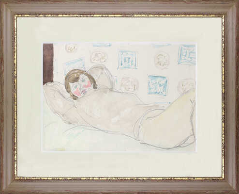 Сорокин Иван Васильевич. Лежащая 